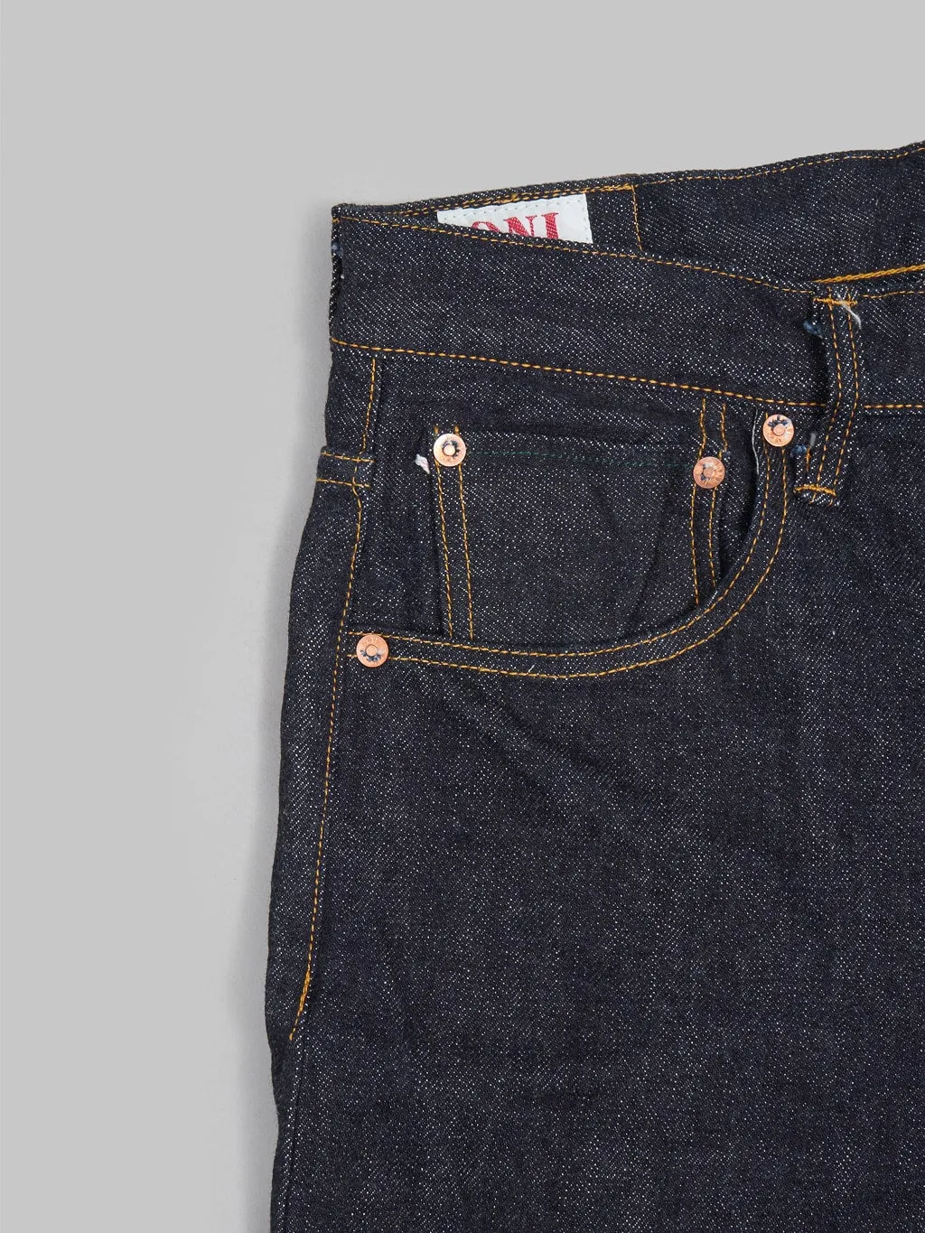 ONI Denim ONI-200 "Low Tension" 15oz Wide Straight Jeans