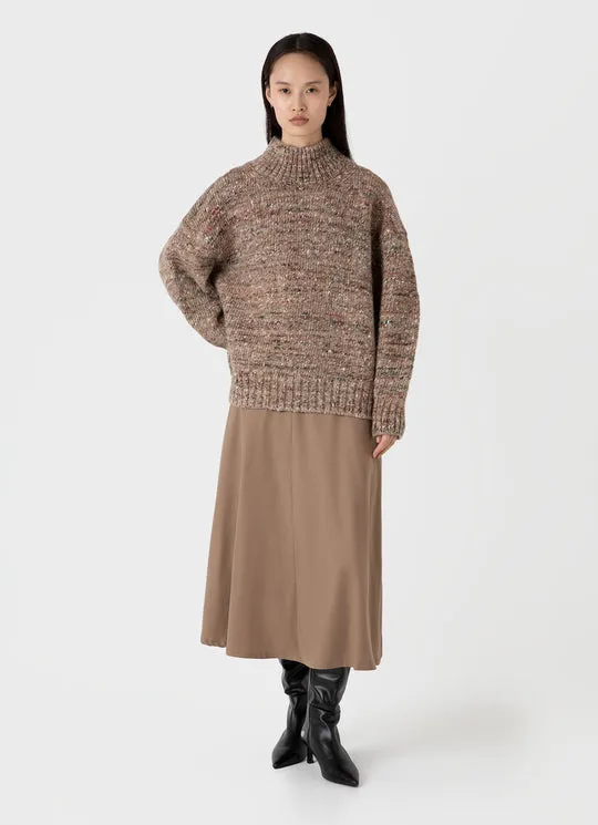 Oversized Textured Jumper