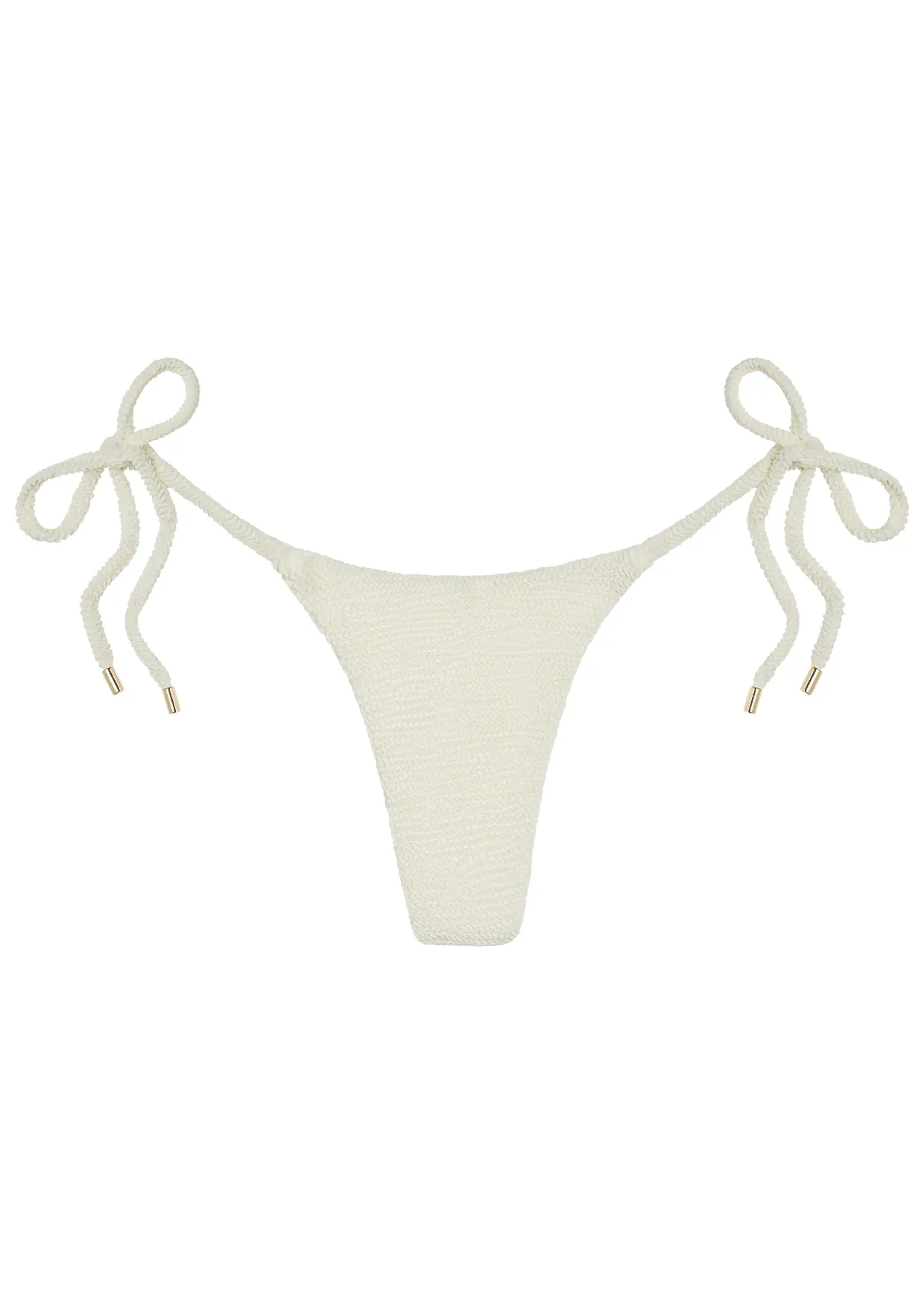 Palma Bottom - Ivory Crinkle