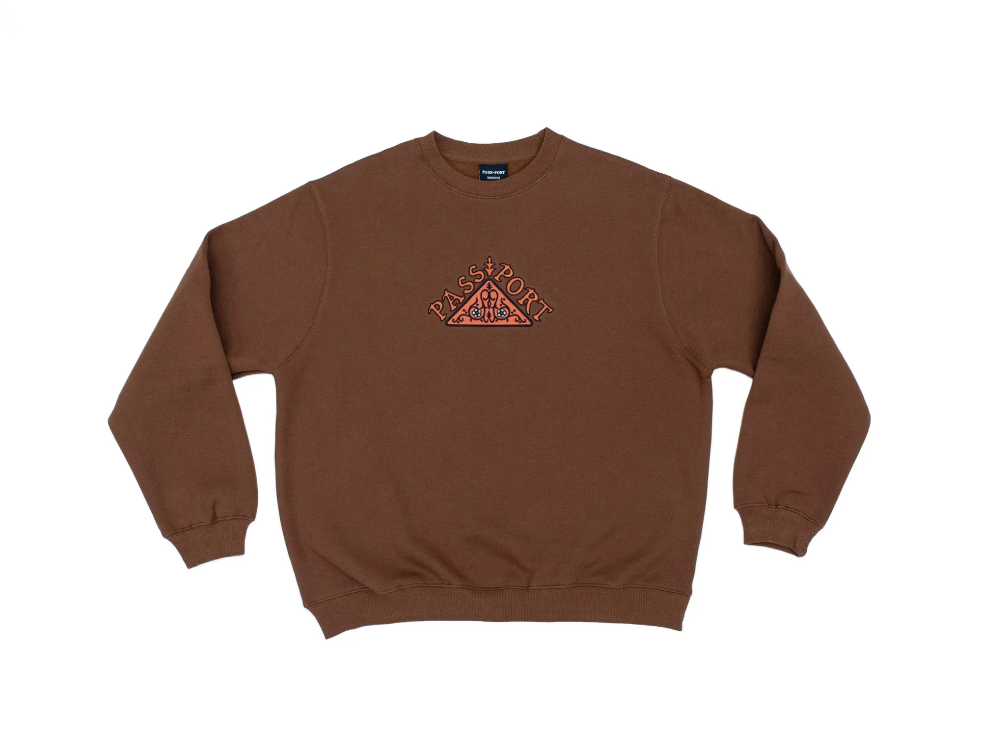 Passport Manuscript Sweater 'Chocolate'