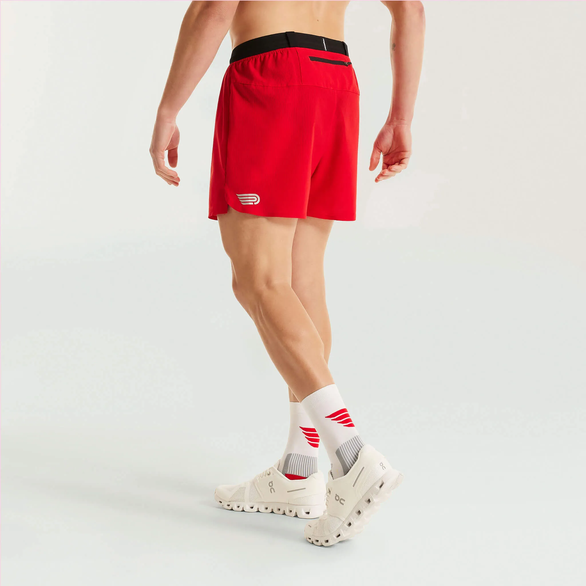 Pressio | Men's Elite 4.5" Short - Flame Red