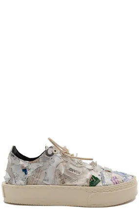 "Trash" Oxford Sneakers