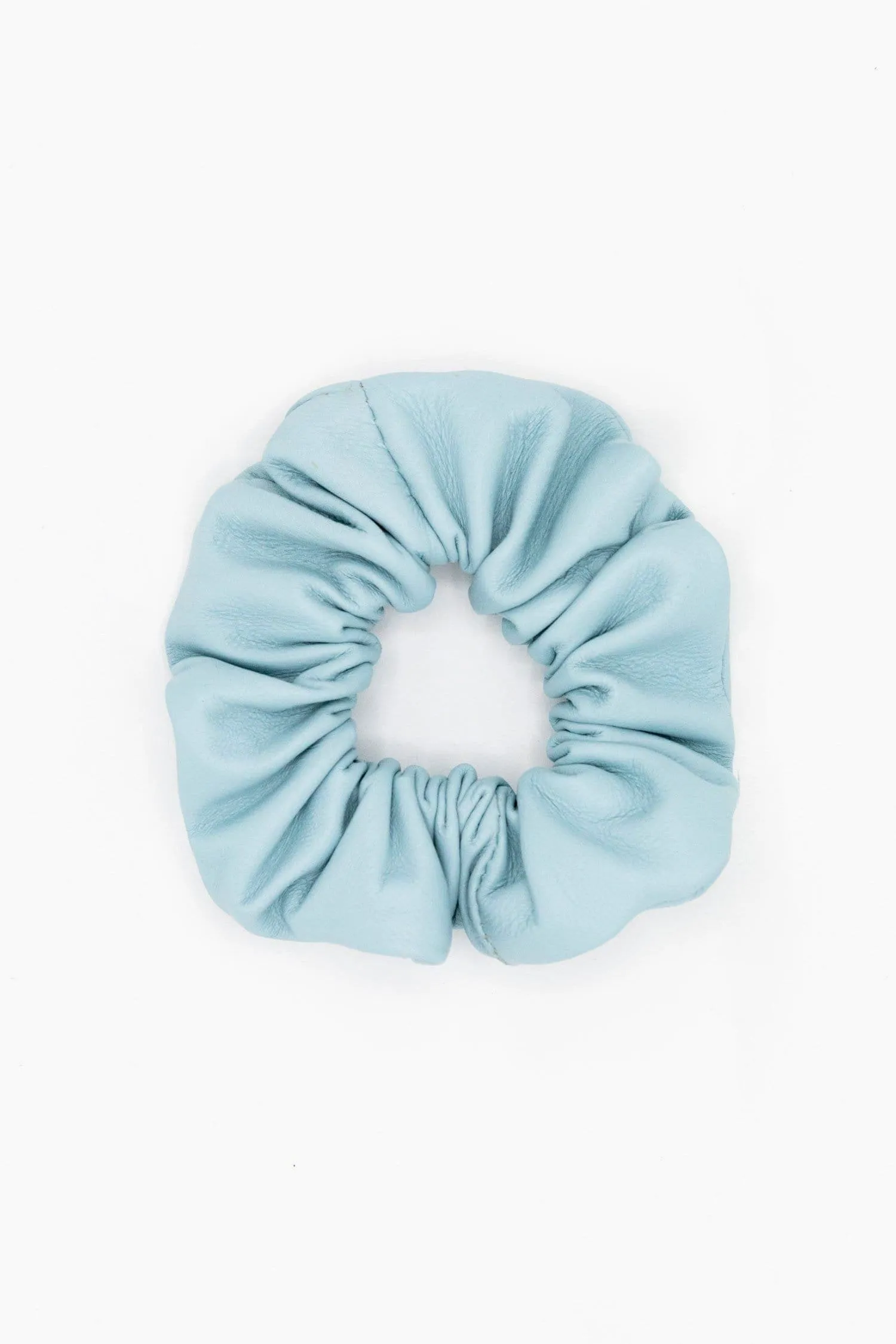 RLHSCRUNCH - Leather Scrunchie