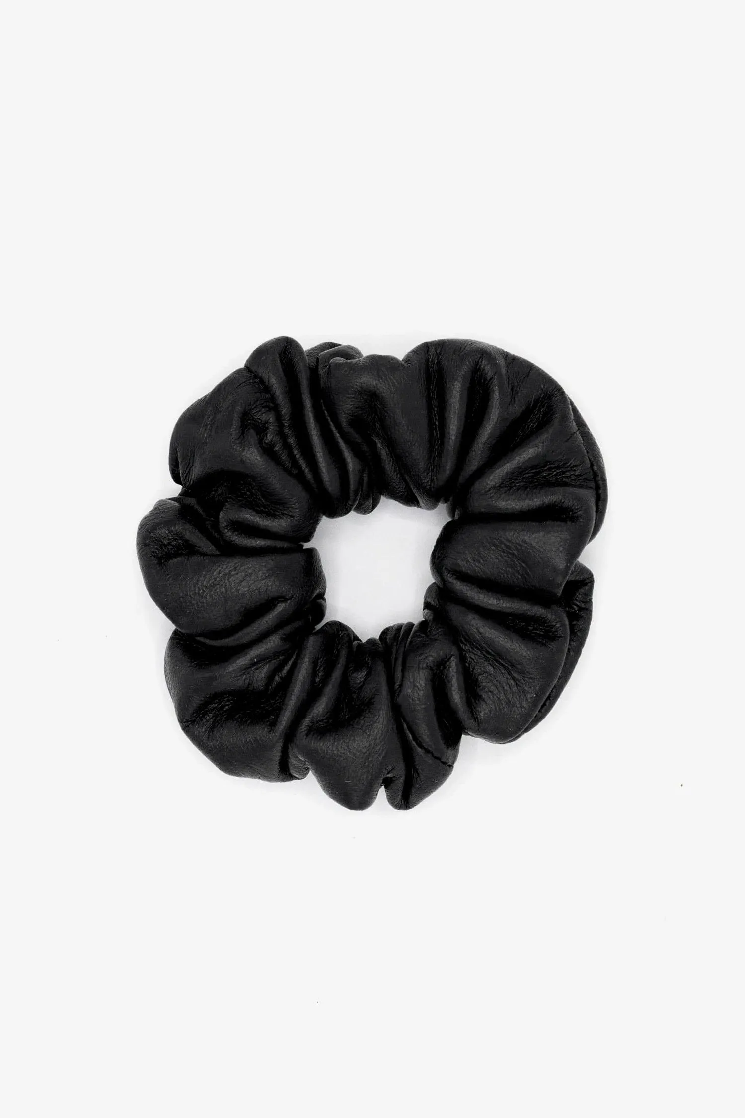 RLHSCRUNCH - Leather Scrunchie