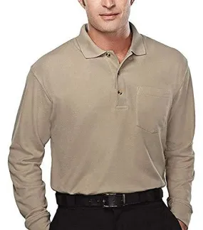 Romano nx Men's 100% Cotton Long Sleeve Regular Fit Polo T-Shirt