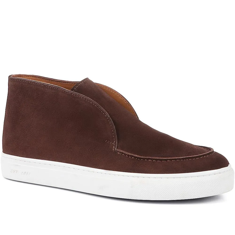 Sedgefield Suede Slip-On Trainers - SEDGEFIELD / 323 097