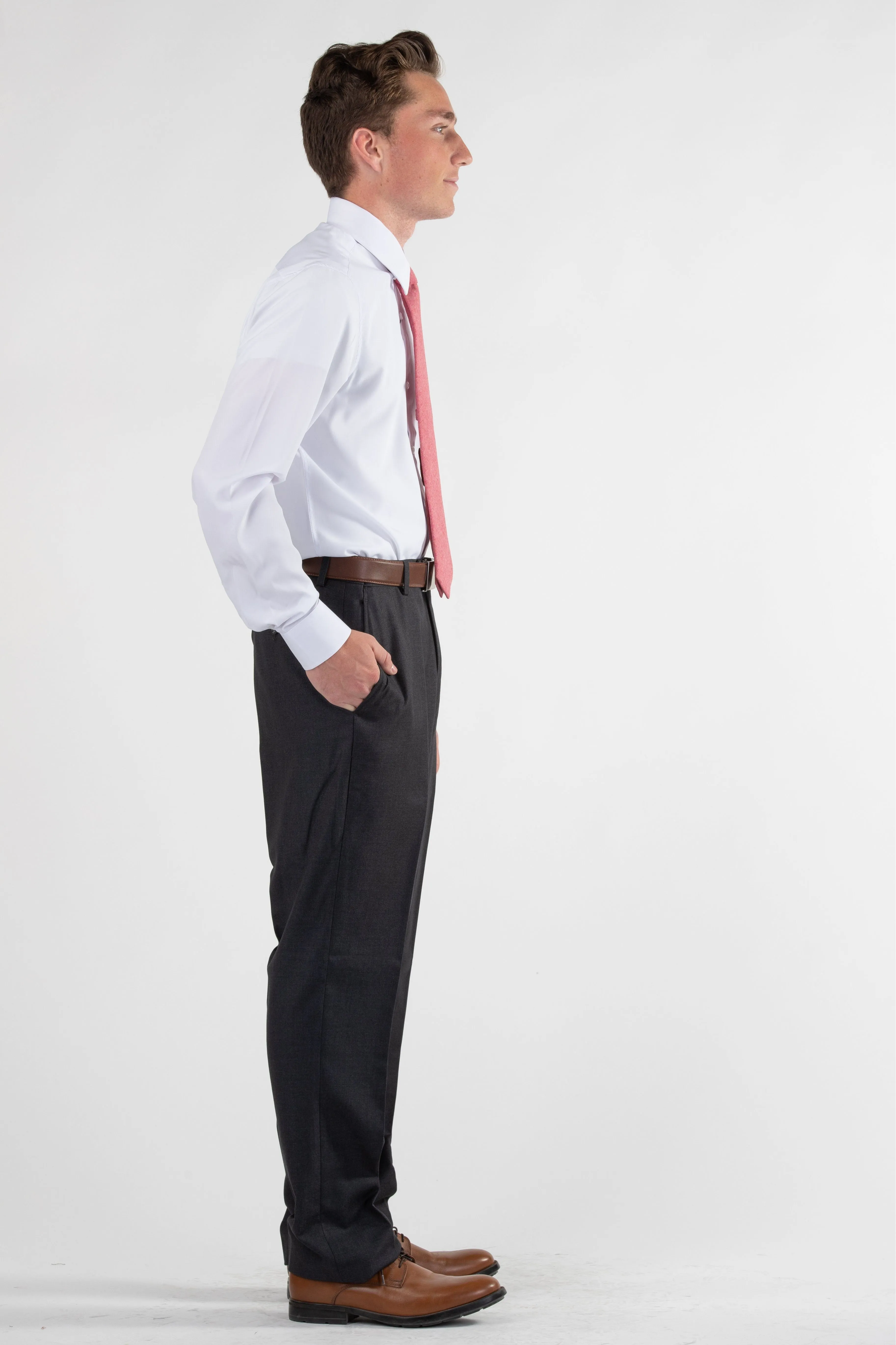 Signature Suit Pant Classic Fit / Charcoal