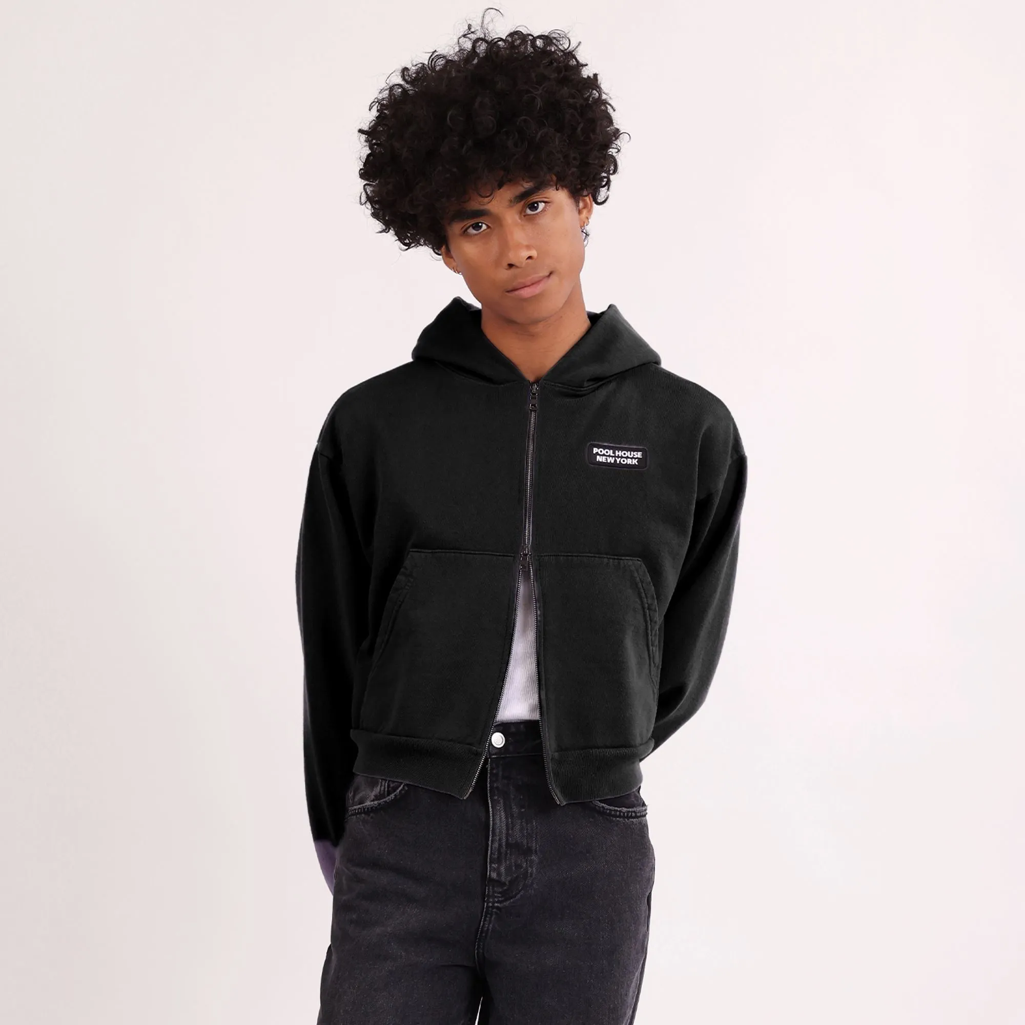 The Bleecker Cropped Double-Zip