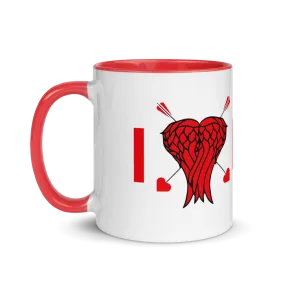 The Walking Dead I Heart Daryl Two-Tone Mug