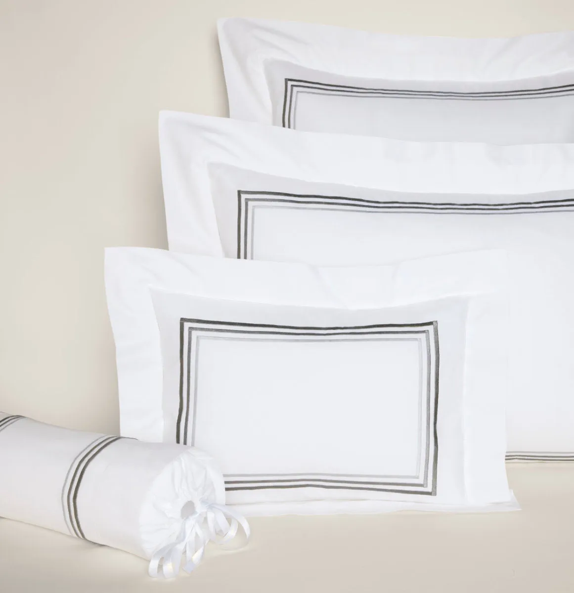 'Tre Righe Ombre' Bed Linen by Pratesi