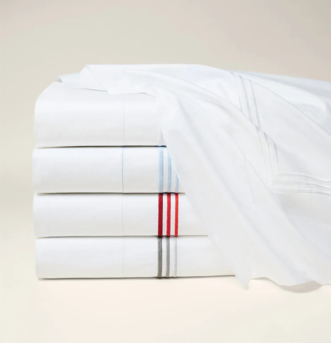 'Tre Righe Ombre' Bed Linen by Pratesi