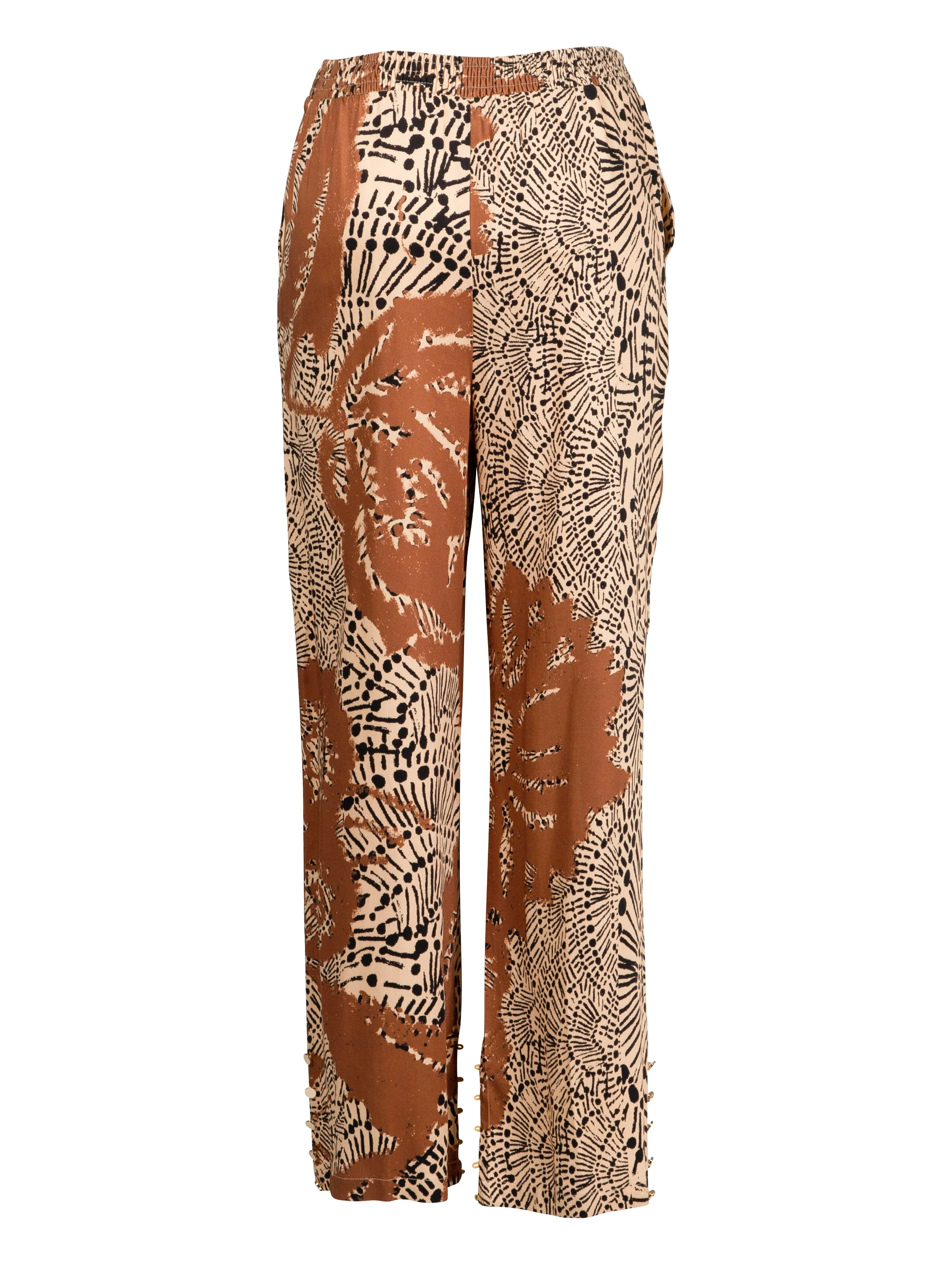 UBINE trousers - Apricot mix