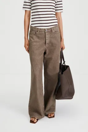 WIDE-LEG DENIM - KAYNE BROWN