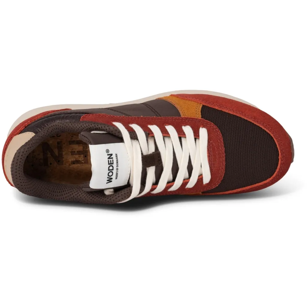 Woden Ronja Trainers - Rust Multi