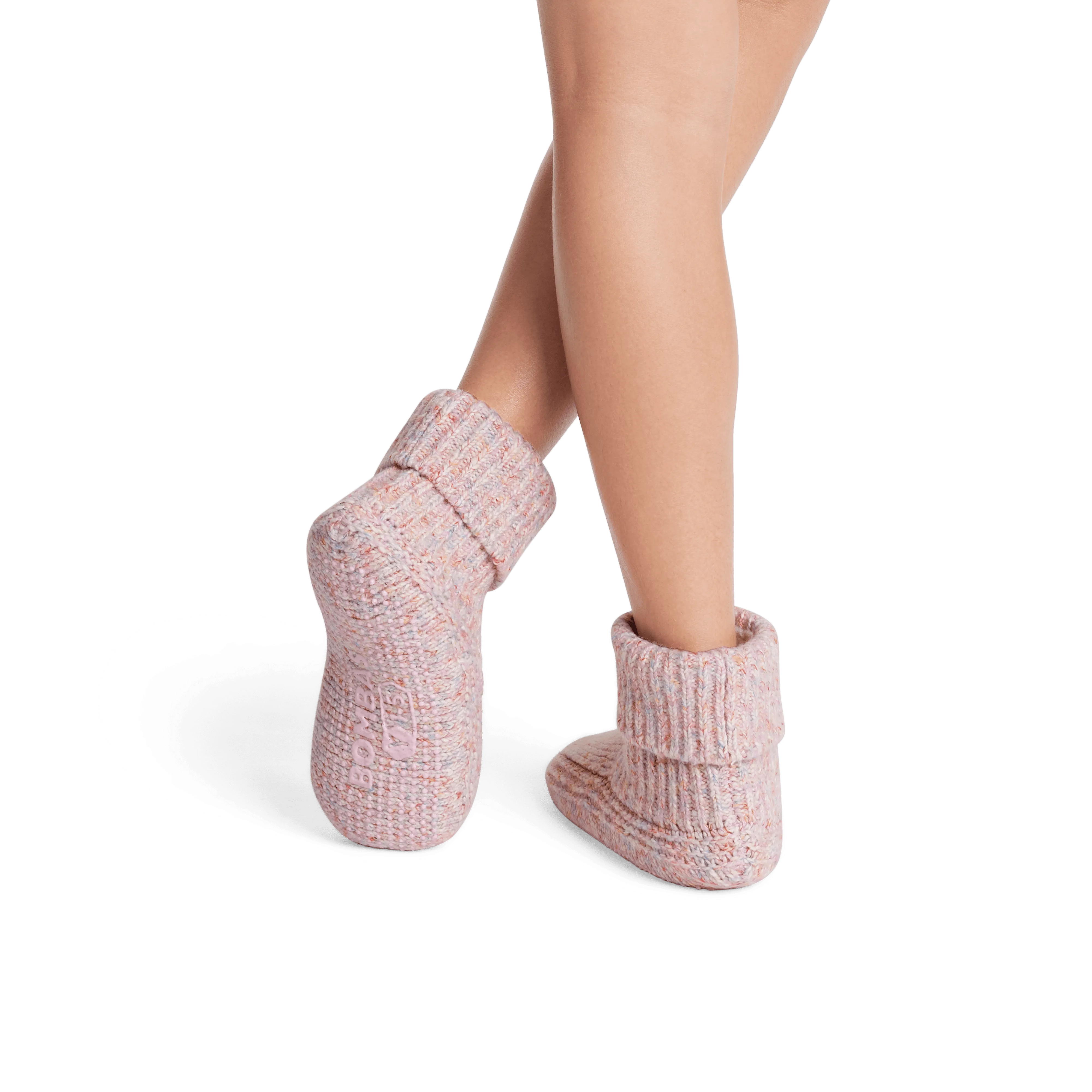 Youth Gripper Slipper Bootie - Sherpa-Lined